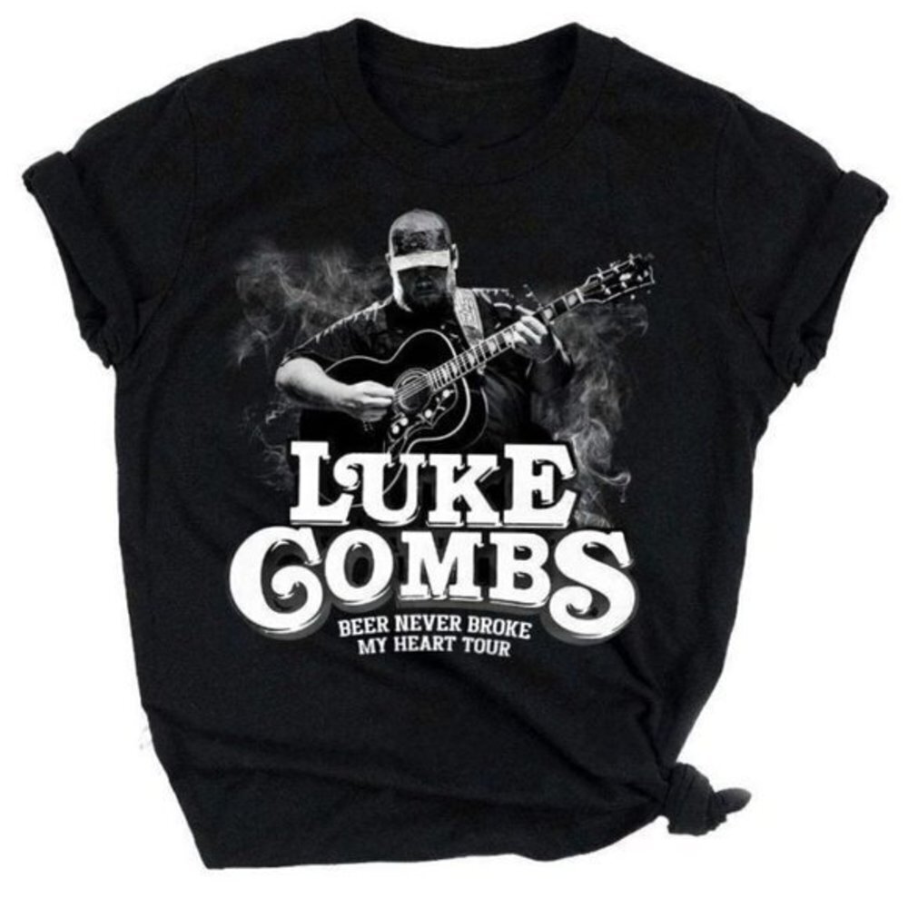 Luke Combs Beer Never Broke My Heart Tour Country Unisex T-Shirt